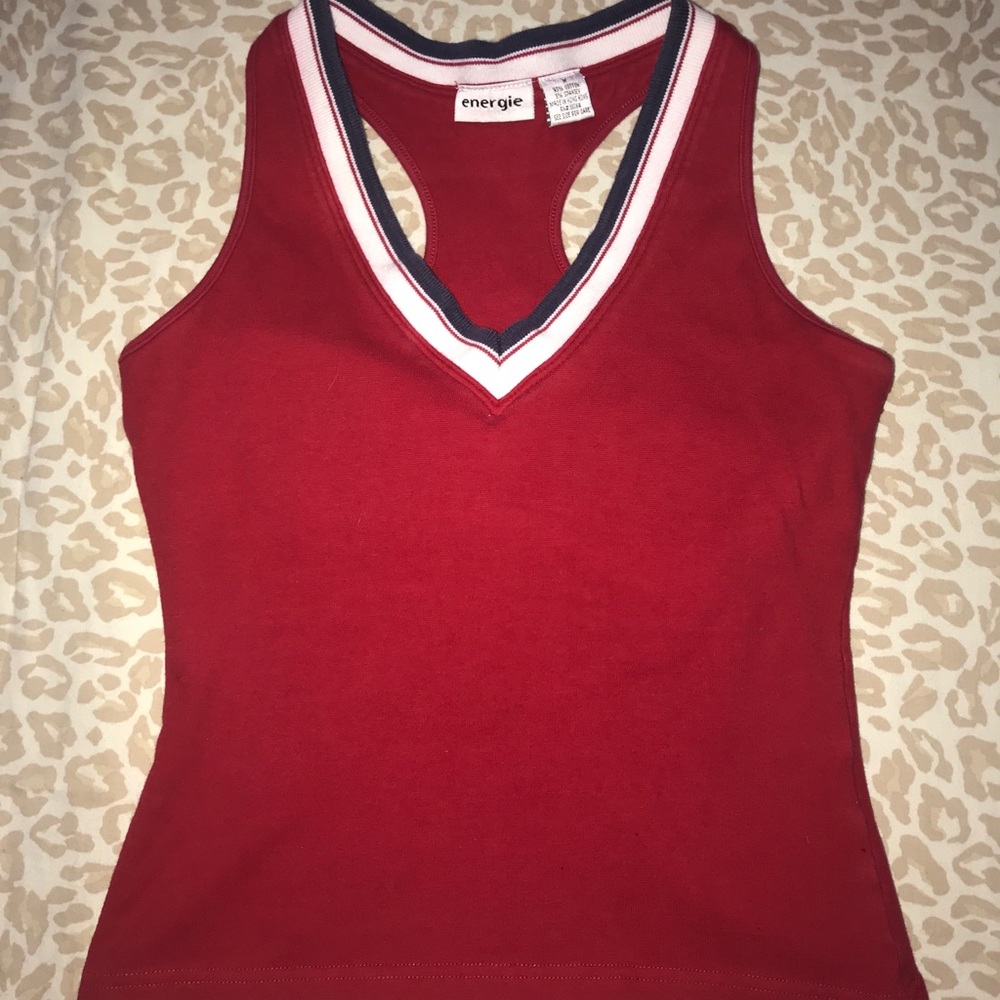 Vintage Energie Red White & Blue Cami Tank